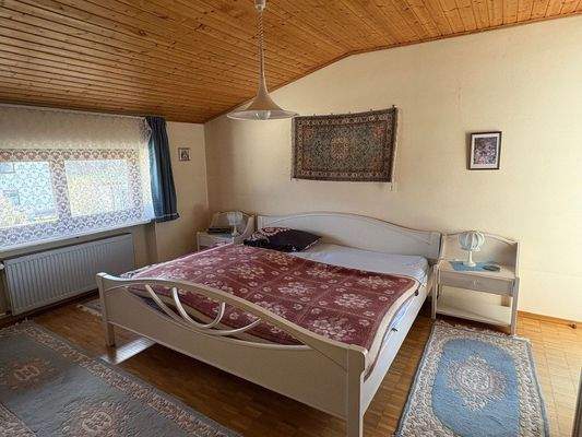 Schlafzimmer Einliegerwohnung im Dachgeschoss