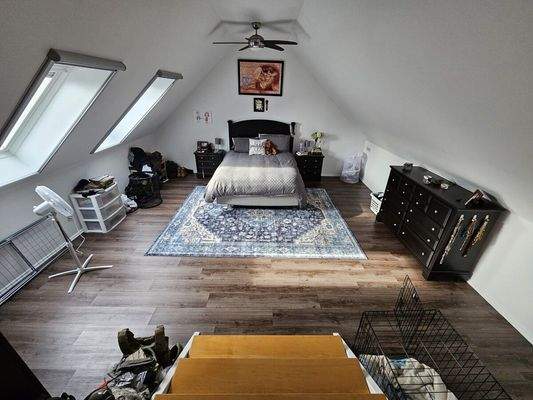 Studio über der Garage