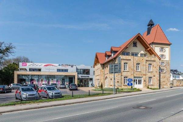 Einkaufszentrum mit guter Nachbarschaft