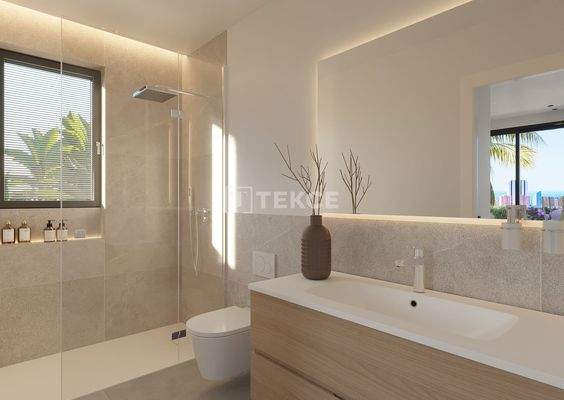 Stylish Mediterranean Villas with Scenic Sea Views in Finestrat