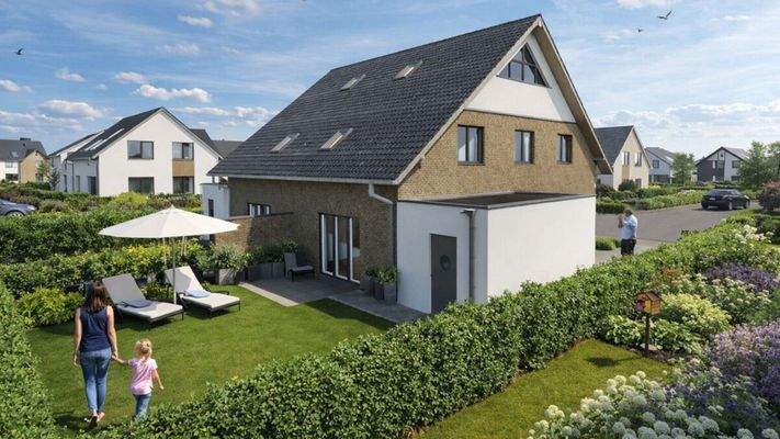 Visualisierung - Gartenansicht