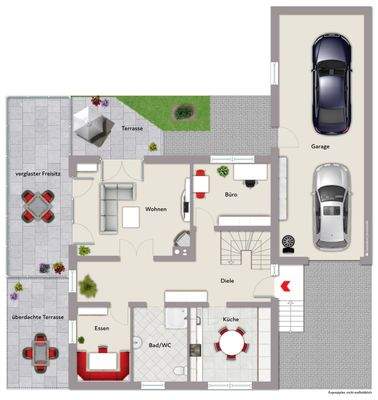 Grundriss Erdgeschoss