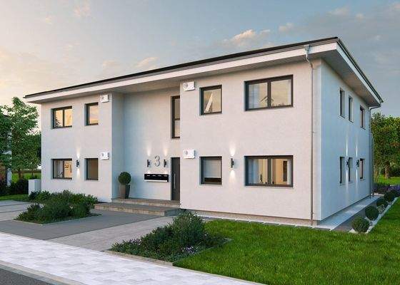 Außenansicht 4-Familienhaus