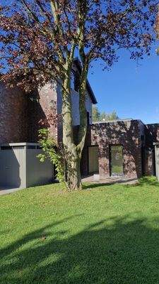 Blick auf das Schlafzimmer