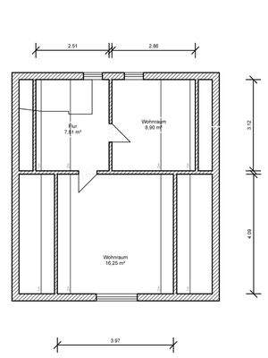 Altbau (vorn): Dachgeschoss