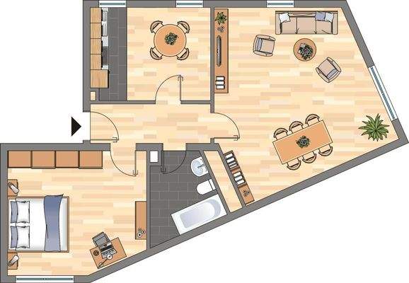 Grundriss Siebengebirgsstr.1