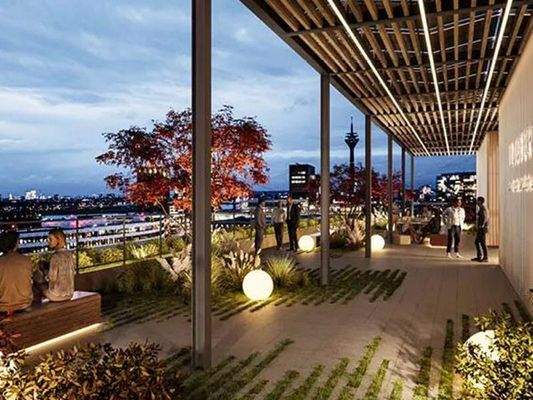 Visualisierung Dachterrasse