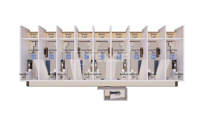 New Flats Close to the Sea in North Cyprus Gazimağusa