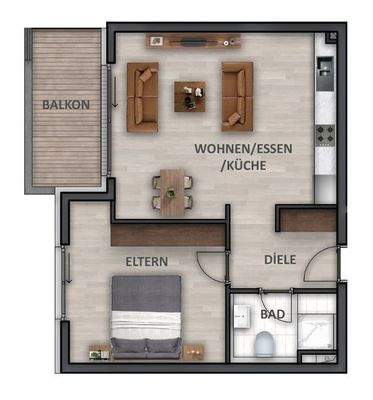Wohnung-Nr. 3 (A)
