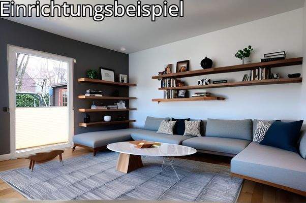 Einrichtungsbeispiel Wohnen