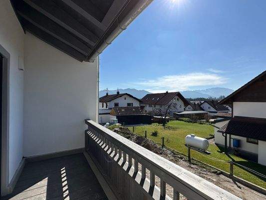 Impressionen - Balkon Richtung Süden