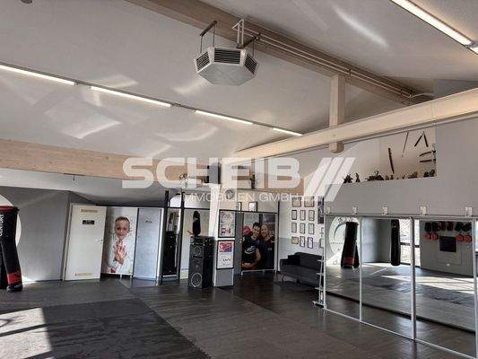 gute Raumhöhe, bis zu 4,69 m