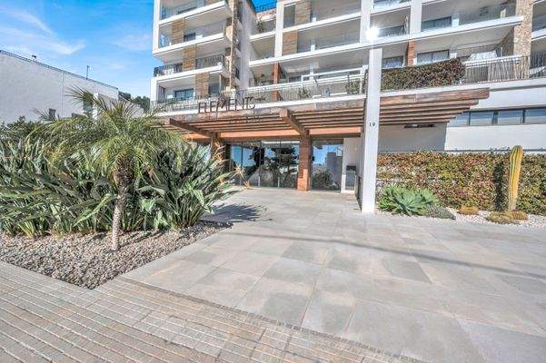 Entrance to apartments in Portals Nous