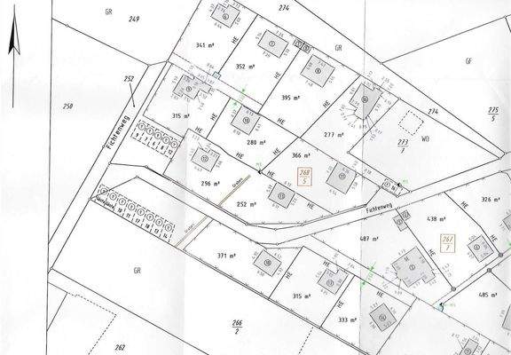 Grundstücksplan Nr.9, 315m²