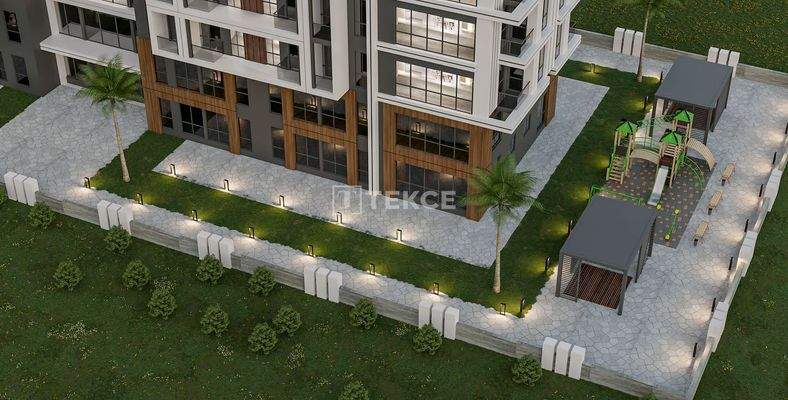 Flats Close to the Main Street and Malls in Kepez Antalya