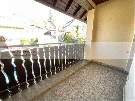 Balkon EFH Haus links