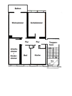 Grundriss WE5