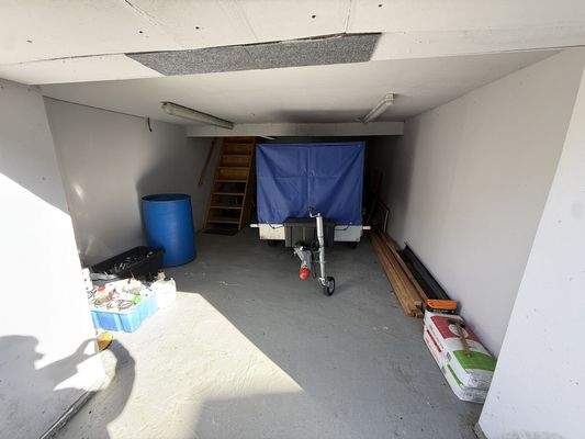 Garage im Schuppen