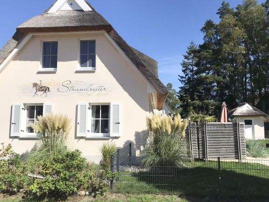 Die hübsche Bemalung am Haus 