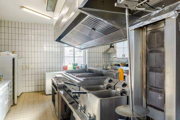 Küche der Gastronomieeinheit