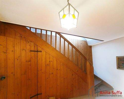 Treppe zum Dachboden