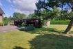Blick zum Carport