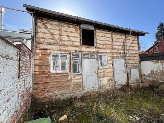 Werkstattgebäude im Hinterhof