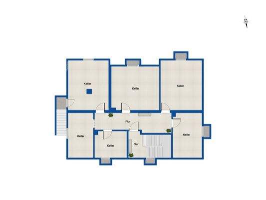 Grundriss - Kellergeschoss