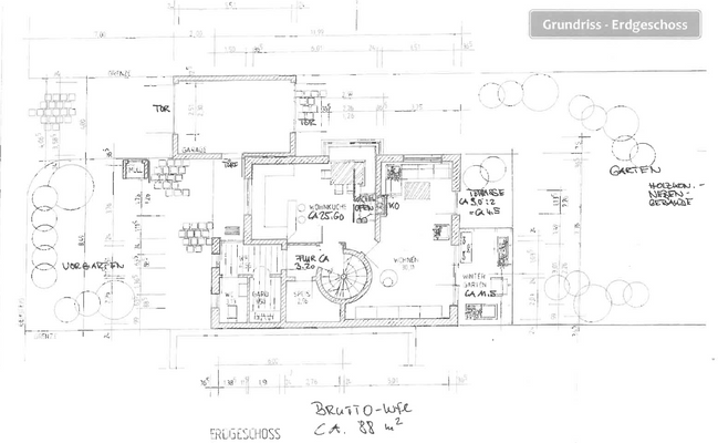 Grundriss Erdgeschoss