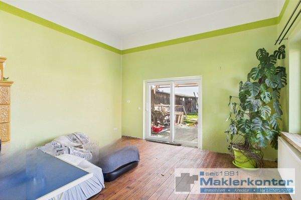 Wohnzimmer mit Terrassenzugang