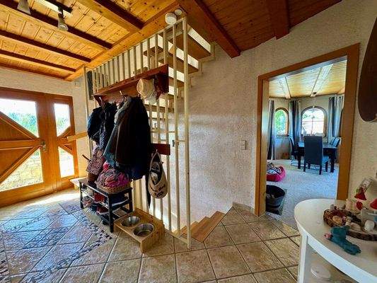 Flur, Blick zum Wohnzimmer