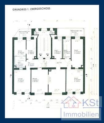 1. Grundriss Obergeschoss