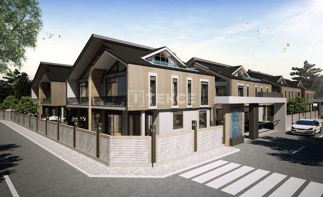 Houses in a Complex near Forest in Döşemealtı Düzlerçamı