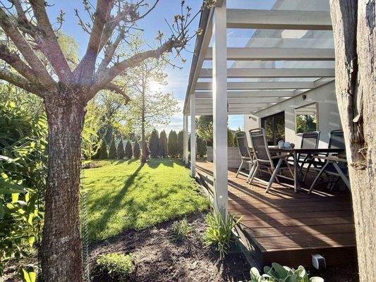 überdachte Terrasse