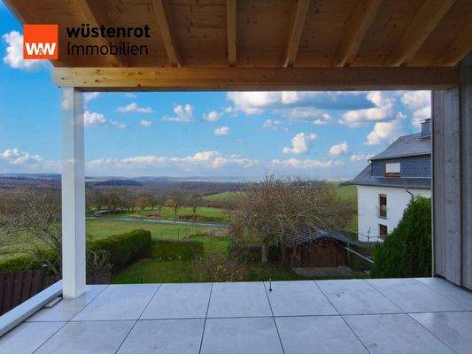 Blick vom Balkon EFH