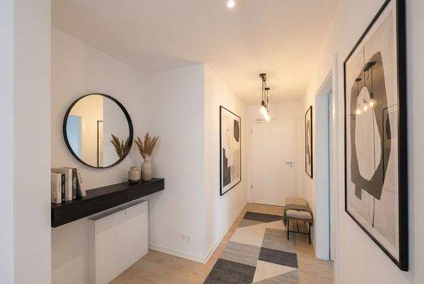 Flur digitales HomeStaging