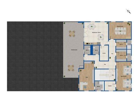 Grundriss Dachgeschoss