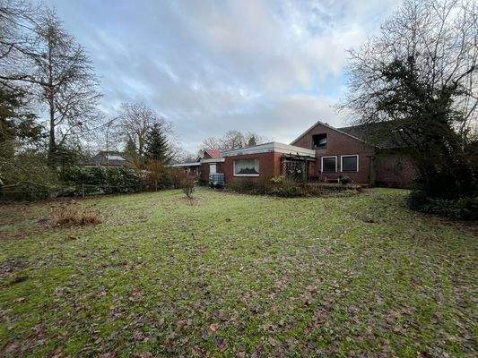 Blick aus dem Garten