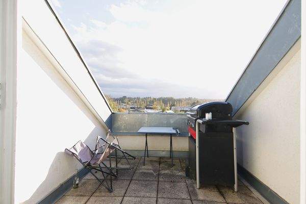 Balkon Kinderzimmer obere Ebene