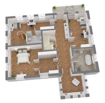 Grundriss Obergeschoss