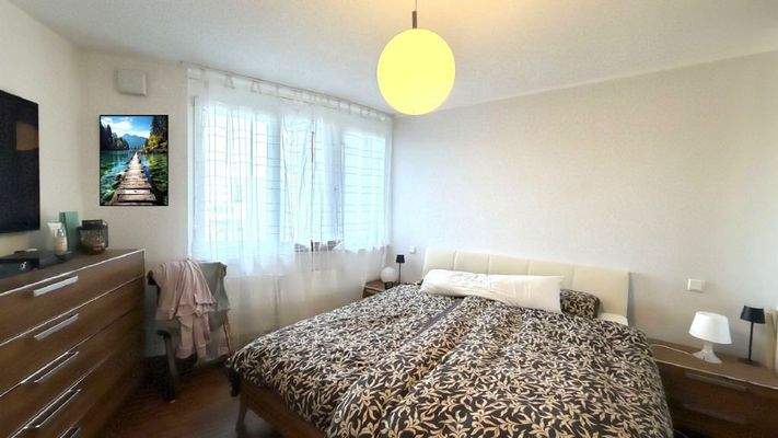 ... das Schlafzimmer