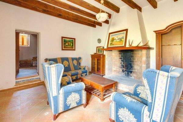 llucmajor Mallorca finca zu Verkaufen Kaminecke 89362