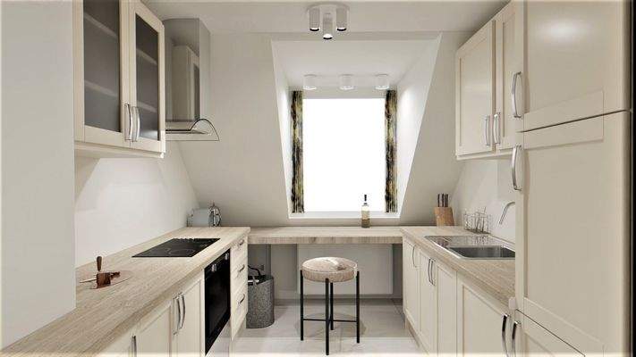 Küche - virtuelles 3D Modell