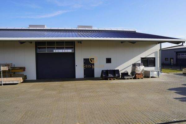 Rückseite mit Rolltor III