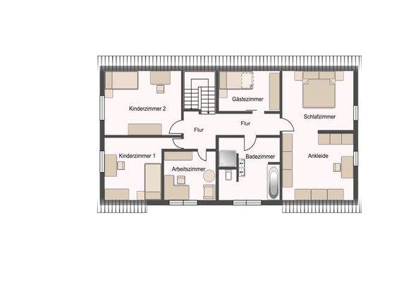 Grundriss Obergeschoss