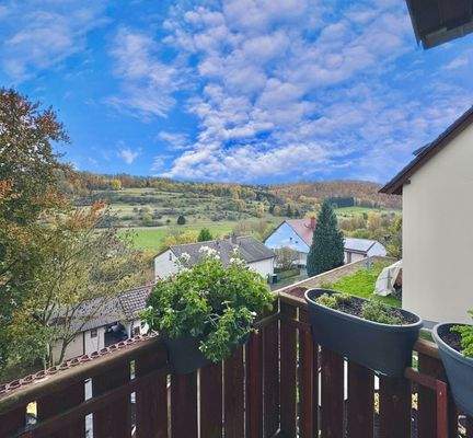 Aussicht vom Balkon (1)