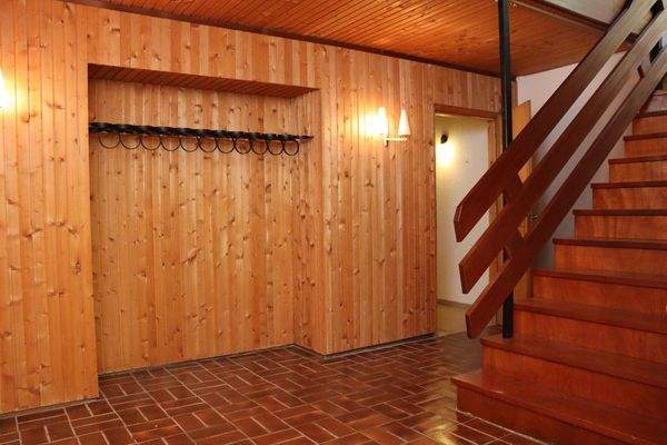 Eingangsbereich im Souterrain