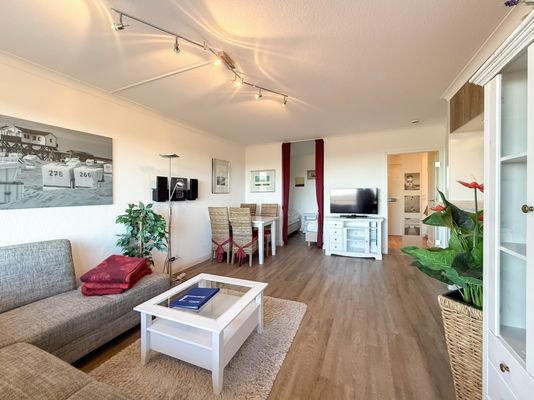 Blick in den Wohnraum