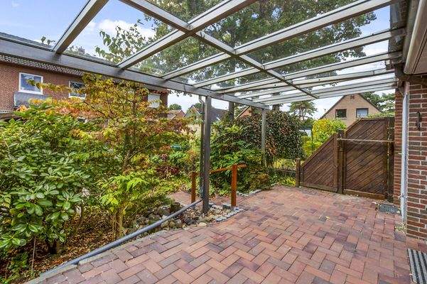 Überdachte Terrasse