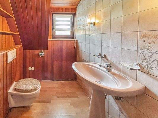 WC Dachgeschoss